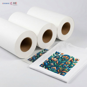 Rollos de papel de impresi&oacute;n por sublimaci&oacute;n de secado r&aacute;pido de 95 g/m&sup2; con tela impresa